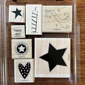 Stampin’ Up! Independence Day rubber stamp set